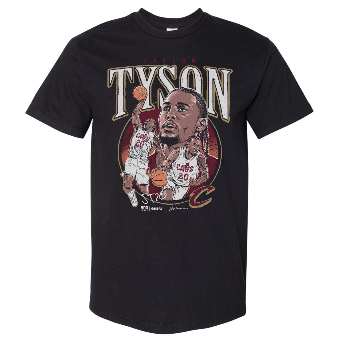 Jaylon Tyson Men's Heavyweight T-Shirt | 500 LEVEL