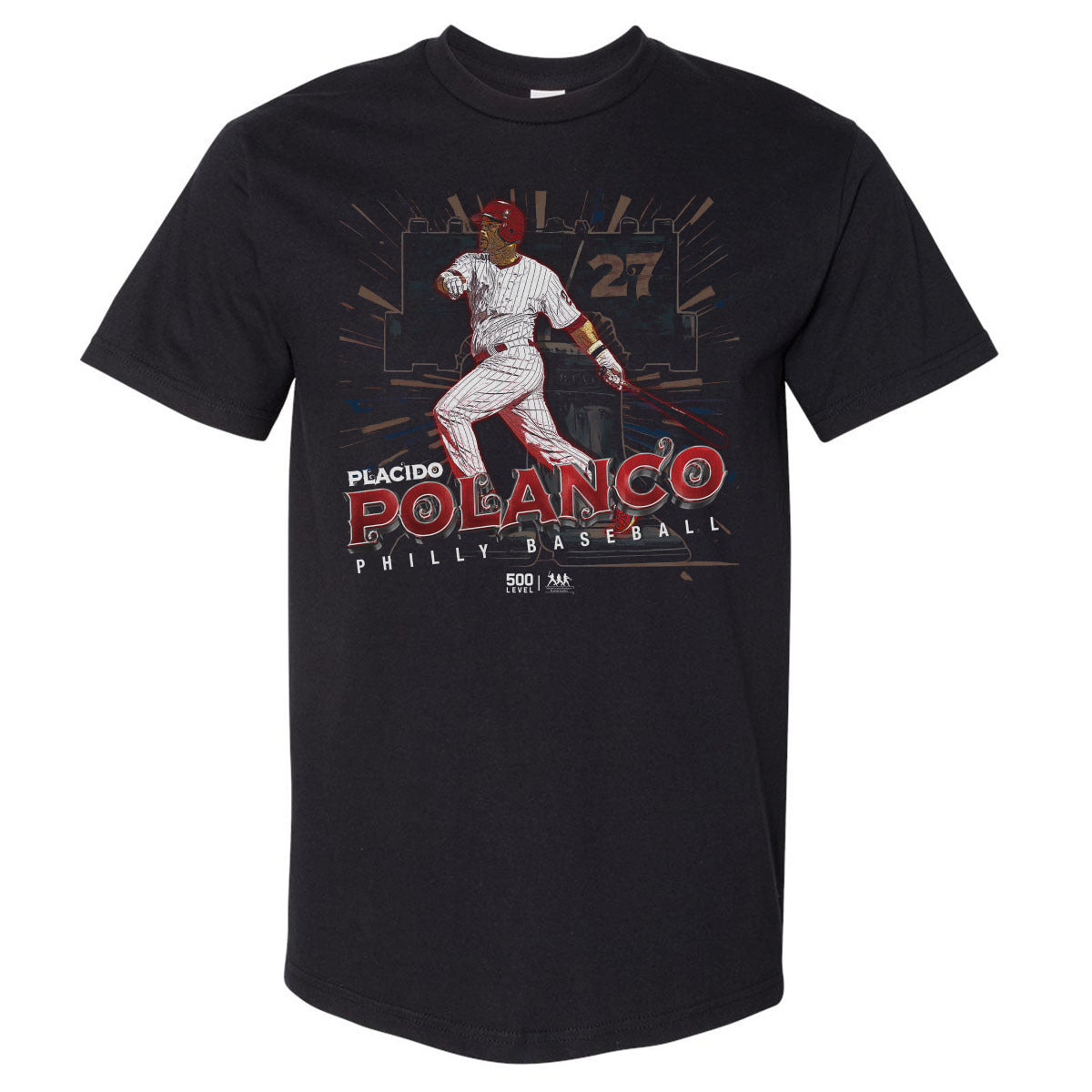 Placido Polanco Men's Heavyweight T-Shirt | 500 LEVEL