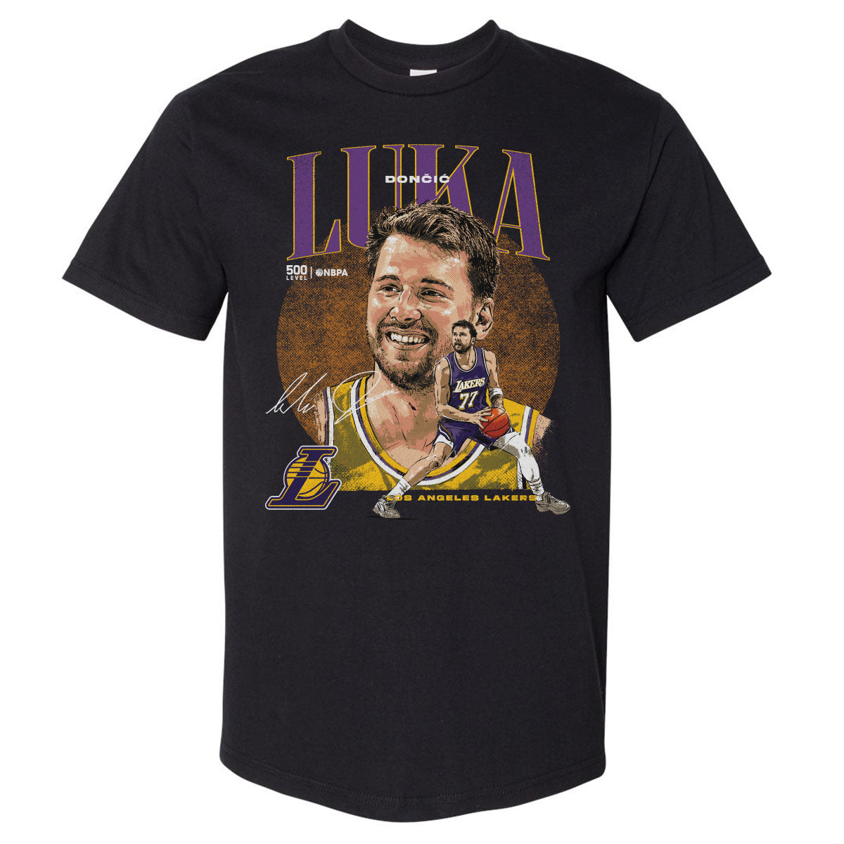Luka Doncic Men's Heavyweight T-Shirt | 500 LEVEL