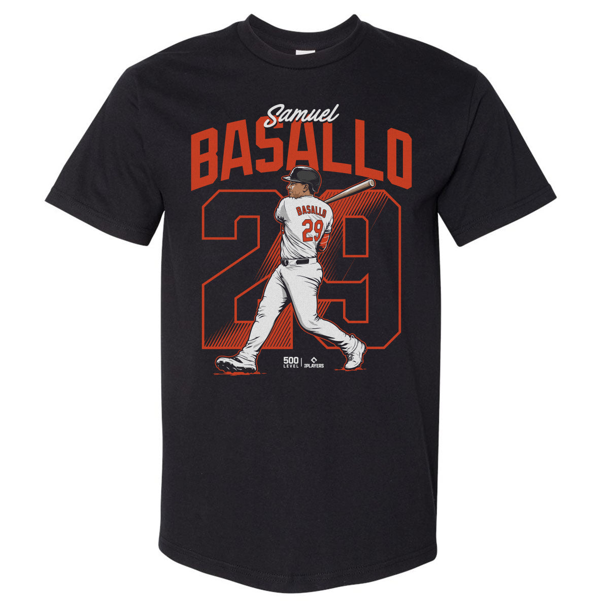 Samuel Basallo Men's Heavyweight T-Shirt | 500 LEVEL