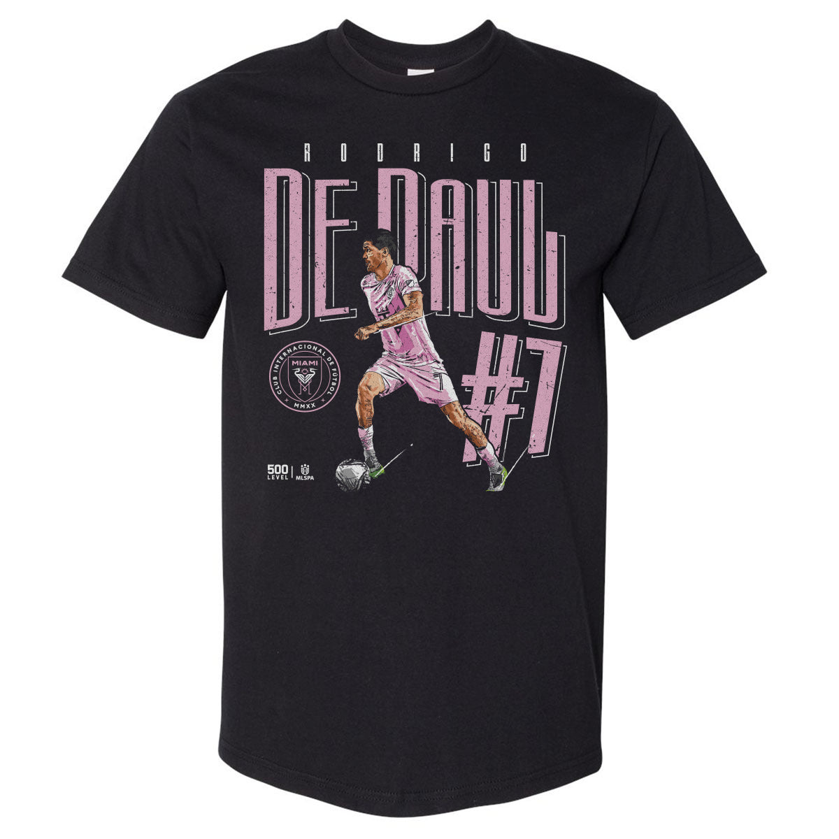 Rodrigo De Paul Men's Heavyweight T-Shirt | 500 LEVEL