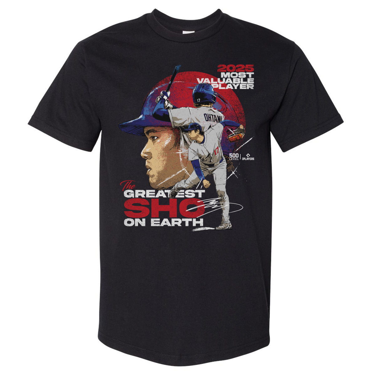 Shohei Ohtani Men's Heavyweight T-Shirt | 500 LEVEL