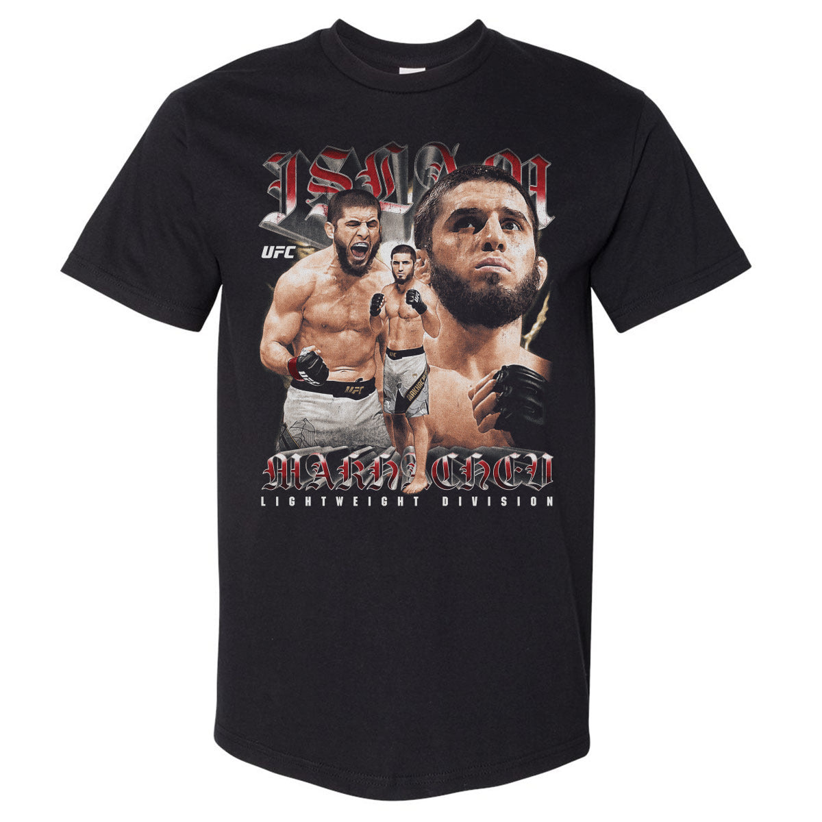 Islam Makhachev Men's Heavyweight T-Shirt | 500 LEVEL