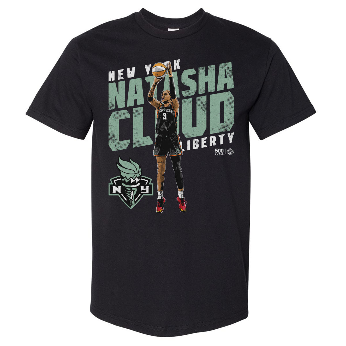 Natasha Cloud Men's Heavyweight T-Shirt | 500 LEVEL