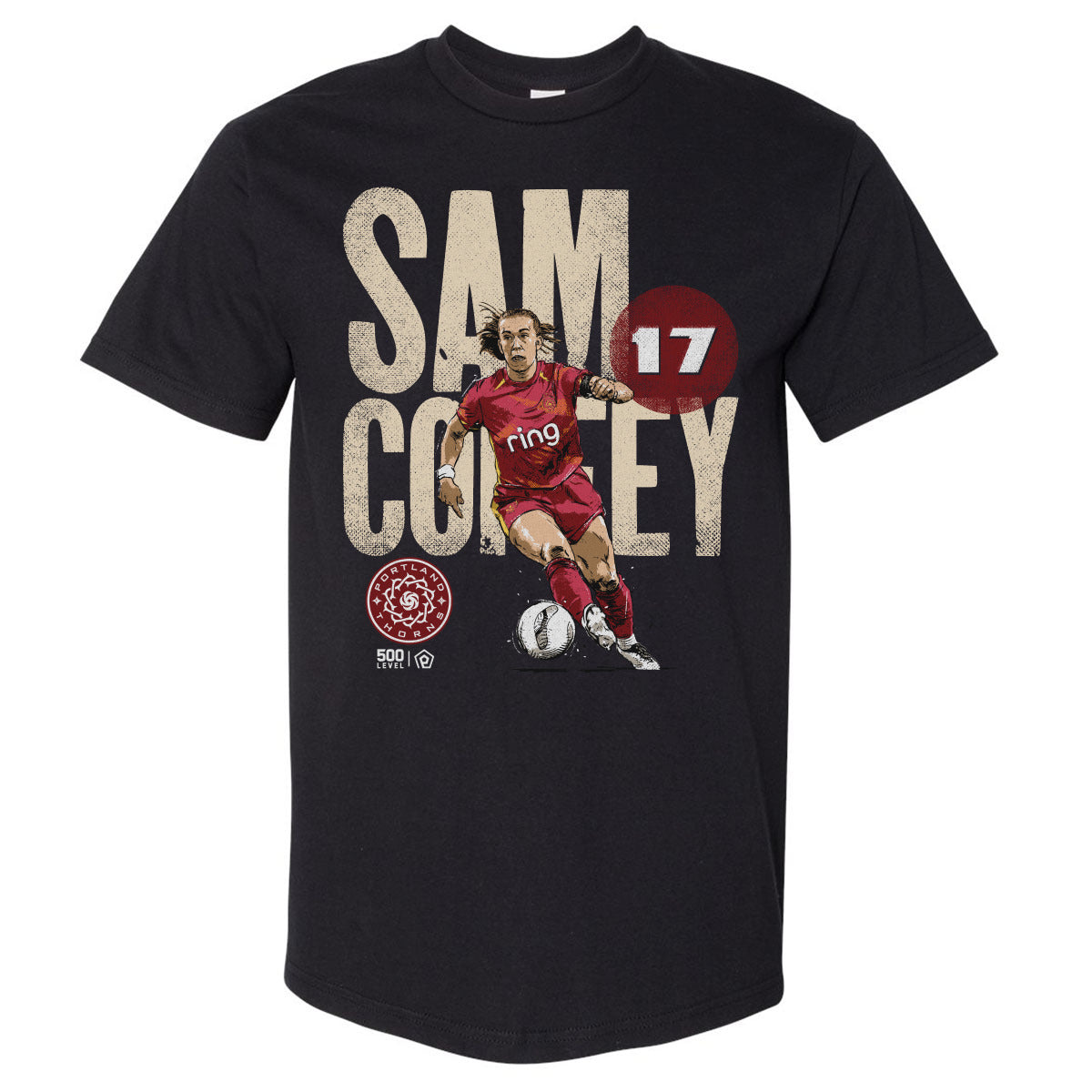 Sam Coffey Men's Heavyweight T-Shirt | 500 LEVEL