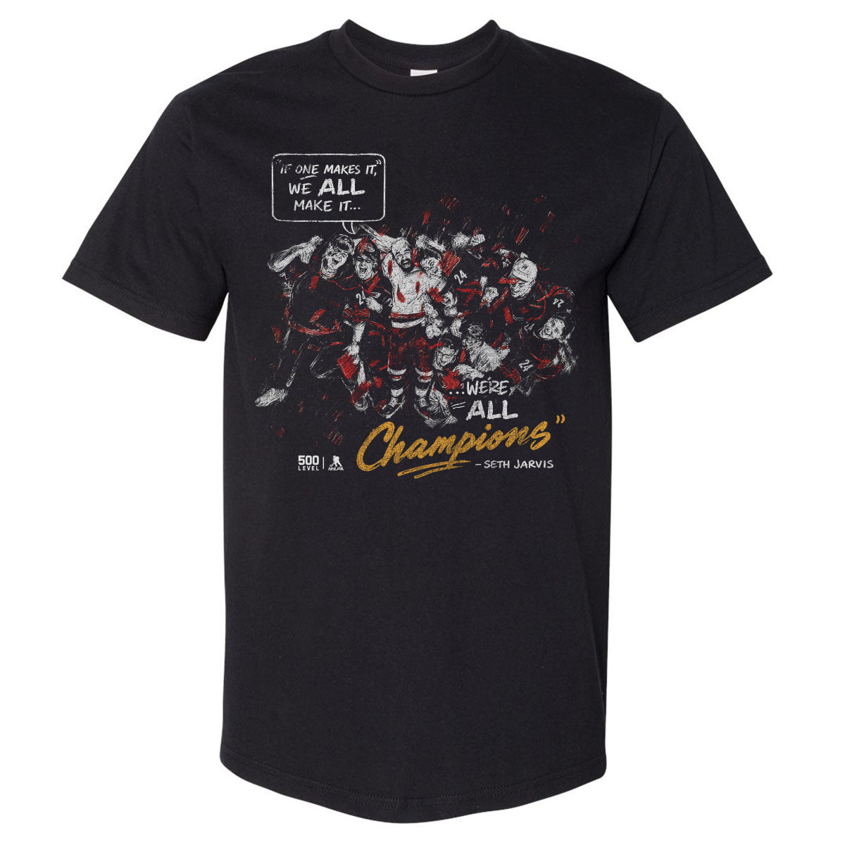 Seth Jarvis Men's Heavyweight T-Shirt | 500 LEVEL