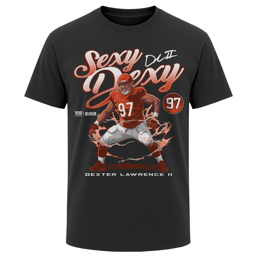 Dexter Lawrence II Men's Heavyweight T-Shirt | 500 LEVEL