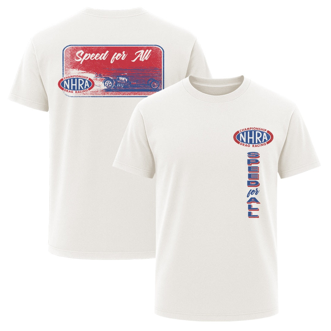 NHRA Men's Heavyweight T-Shirt | 500 LEVEL