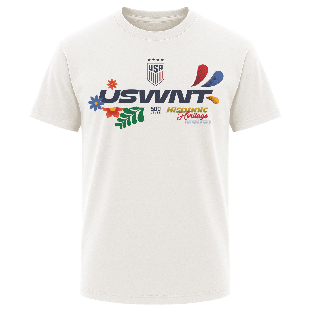 USWNT Men's Heavyweight T-Shirt | 500 LEVEL