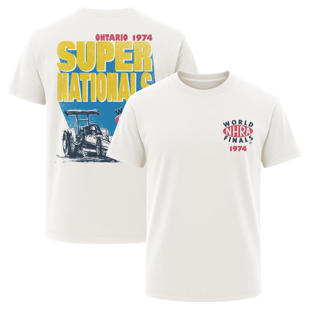 NHRA Men's Heavyweight T-Shirt | 500 LEVEL