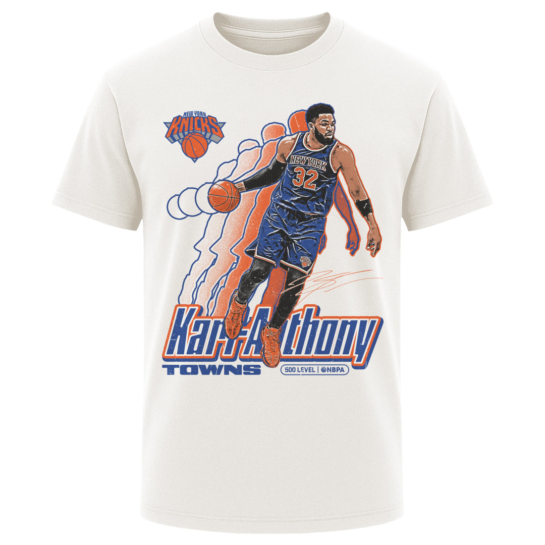 Karl-Anthony Towns Men's Heavyweight T-Shirt | 500 LEVEL