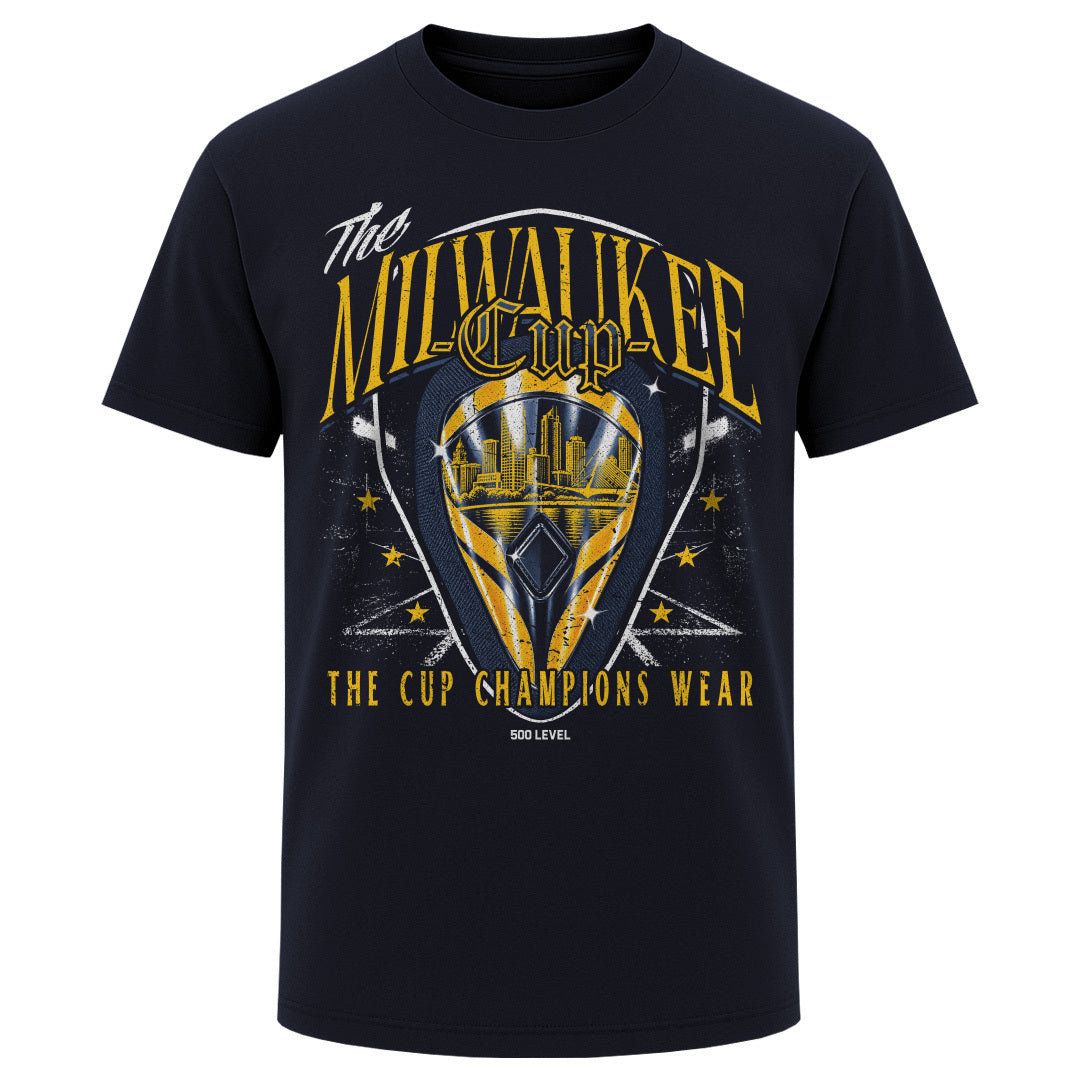 Milwaukee Baseball Men's Heavyweight T-Shirt | 500 LEVEL