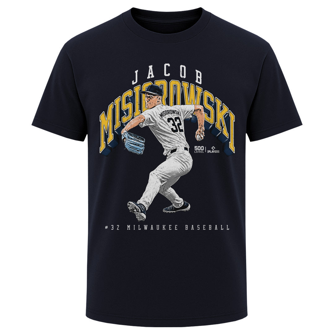 Jacob Misiorowski Men's Heavyweight T-Shirt | 500 LEVEL