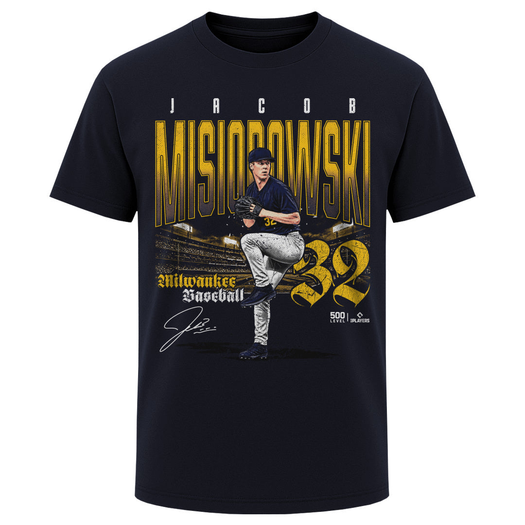 Jacob Misiorowski Men's Heavyweight T-Shirt | 500 LEVEL