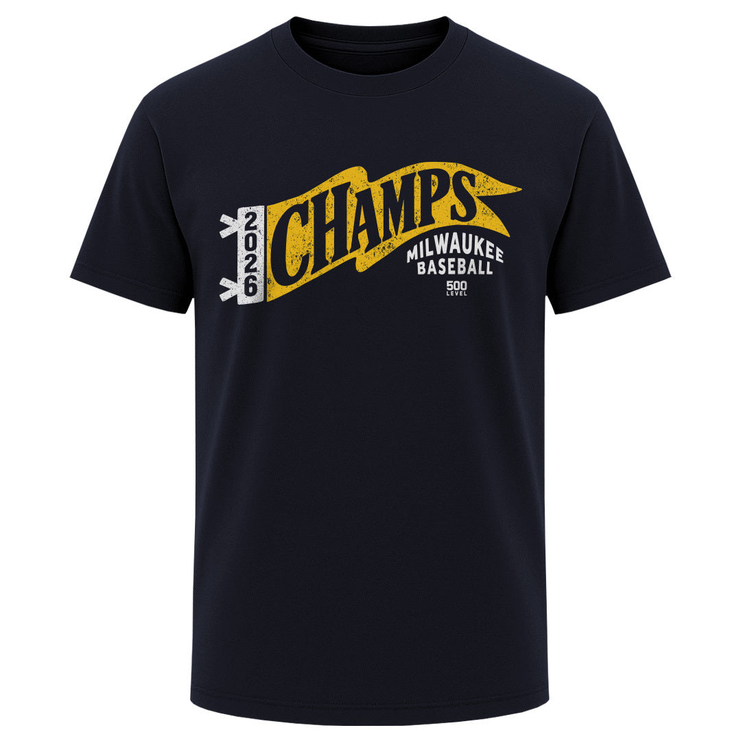 Milwaukee Baseball Men's Heavyweight T-Shirt | 500 LEVEL