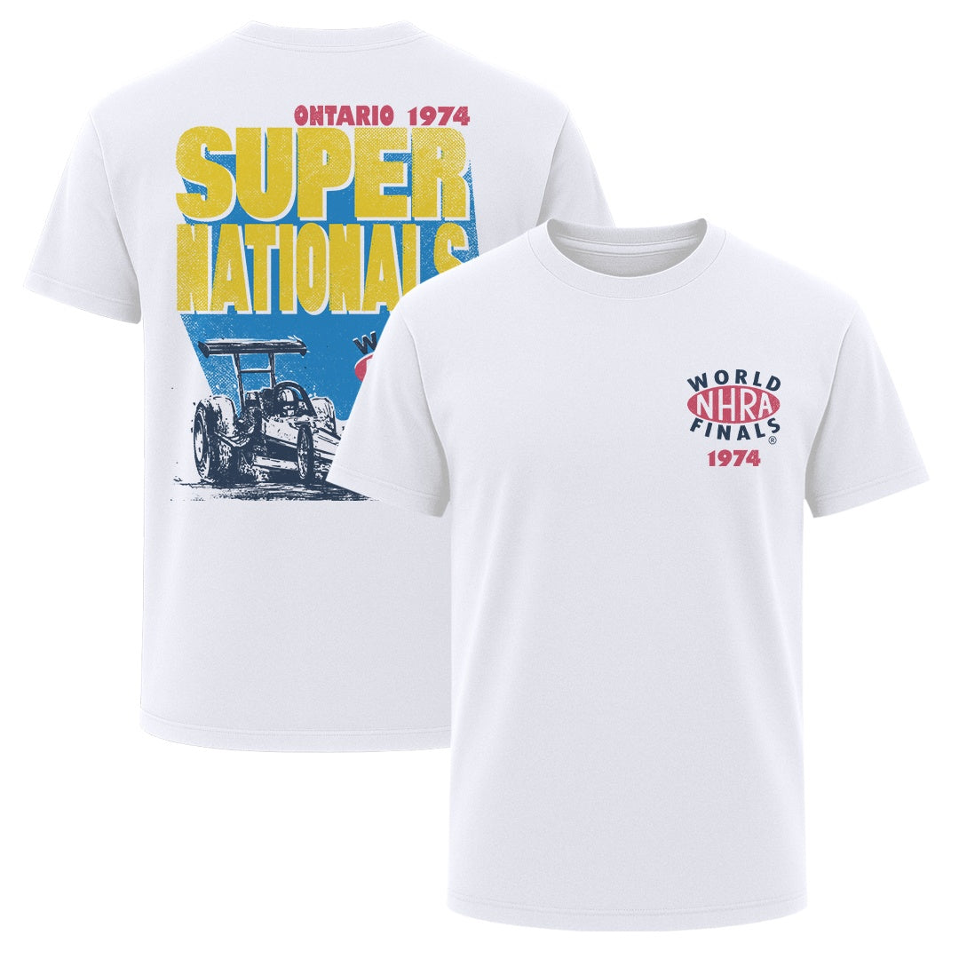 NHRA Men's Heavyweight T-Shirt | 500 LEVEL