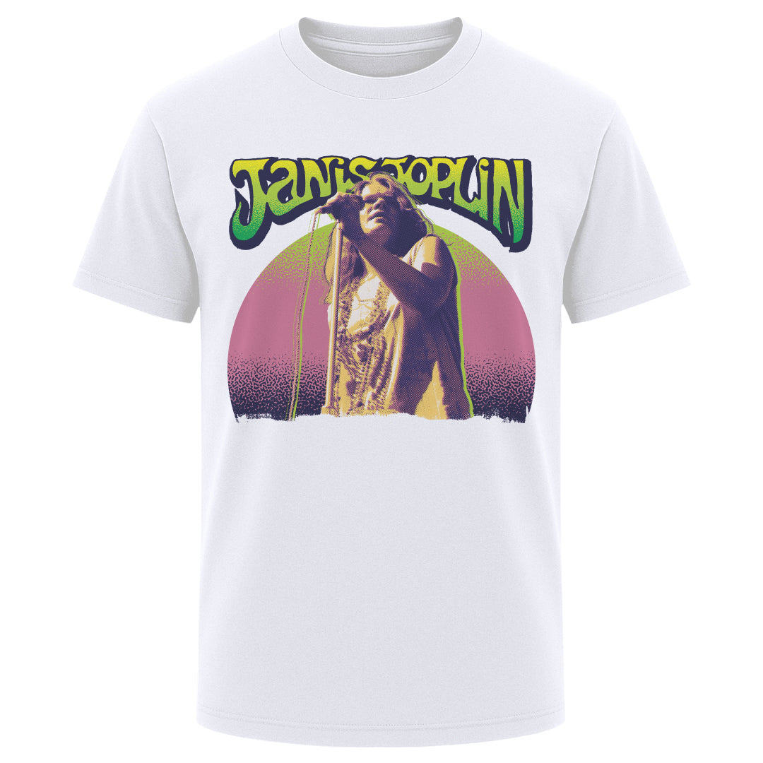 Janis Joplin Men's Heavyweight T-Shirt | 500 LEVEL