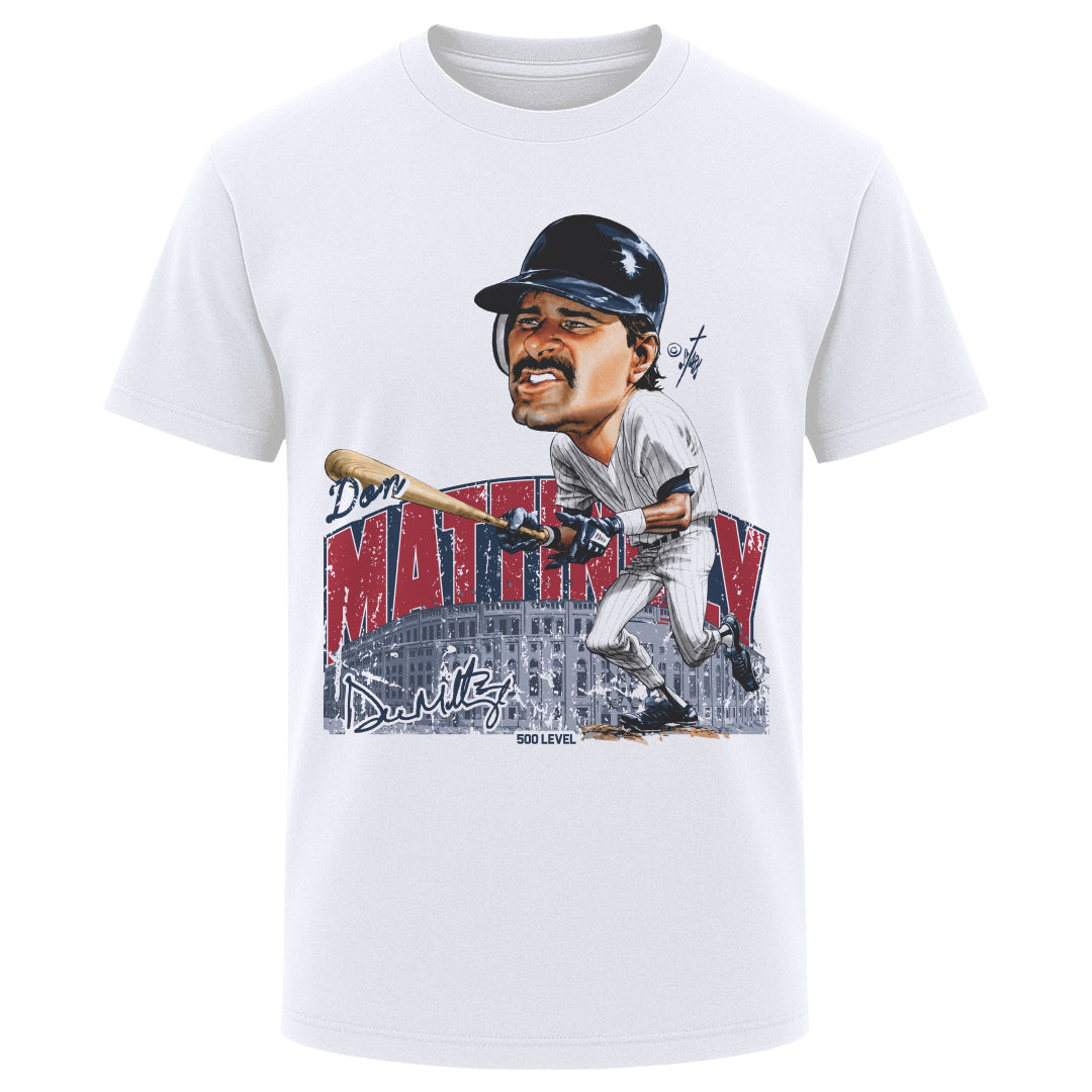 Don Mattingly Men's Heavyweight T-Shirt | 500 LEVEL