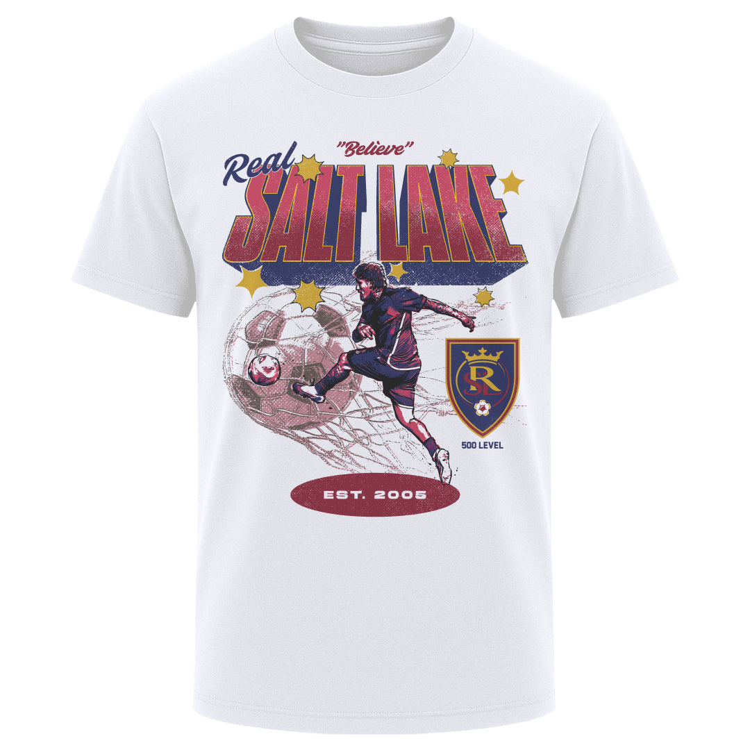 Real Salt Lake Men's Heavyweight T-Shirt | 500 LEVEL