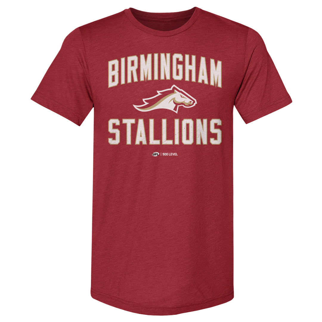 Birmingham Stallions Men's Premium T-Shirt | 500 LEVEL