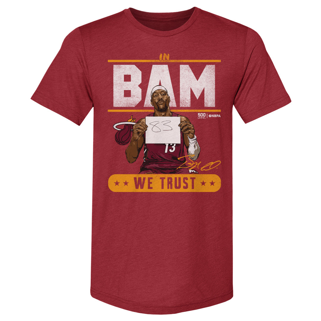 Bam Adebayo Men's Premium T-Shirt | 500 LEVEL