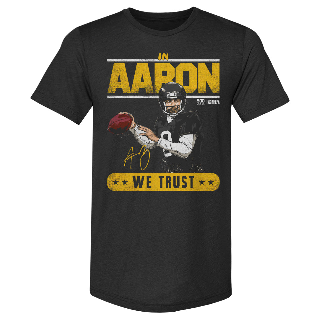 Aaron Rodgers Men's Premium T-Shirt | 500 LEVEL