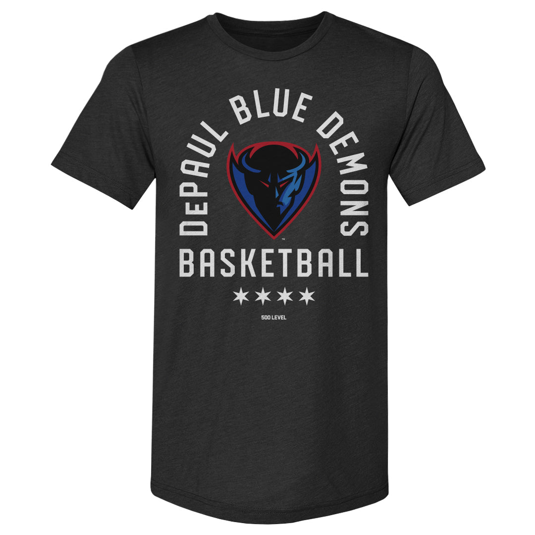 DePaul Blue Demons Men's Premium T-Shirt | 500 LEVEL
