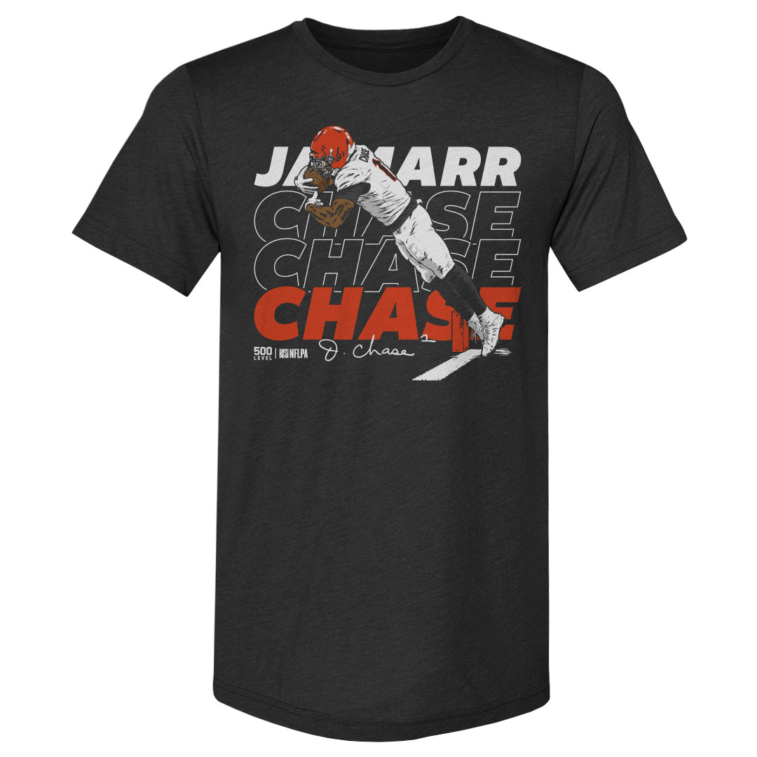 Ja'Marr Chase Men's Premium T-Shirt | 500 LEVEL