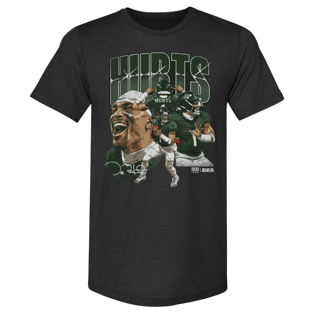 Jalen Hurts Men's Premium T-Shirt | 500 LEVEL
