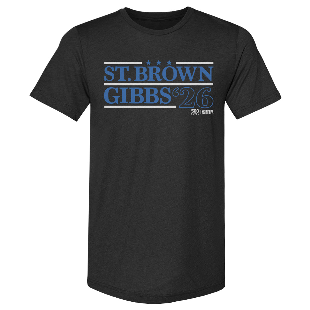 Amon-Ra St. Brown Men's Premium T-Shirt | 500 LEVEL