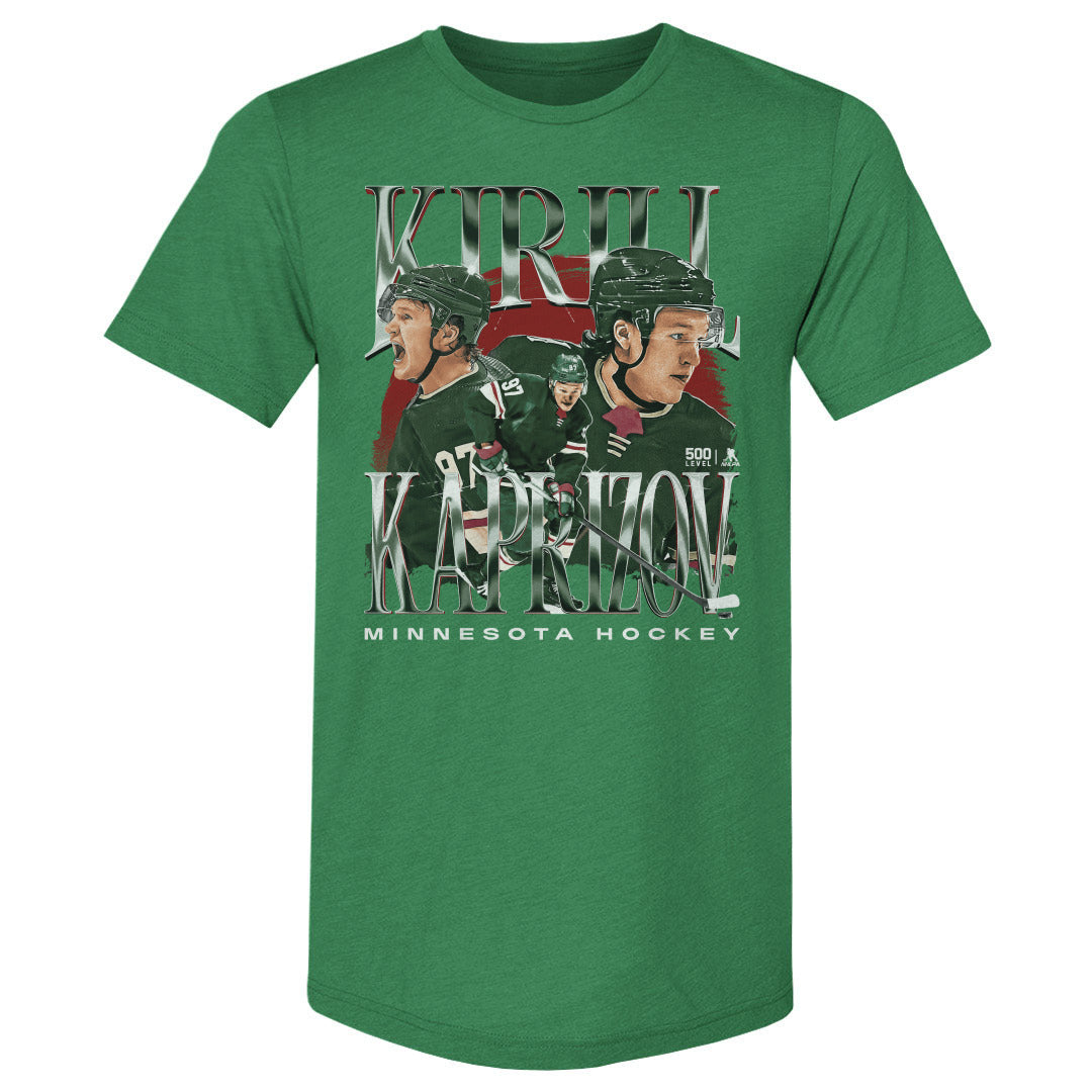 Kirill Kaprizov Men's Premium T-Shirt | 500 LEVEL