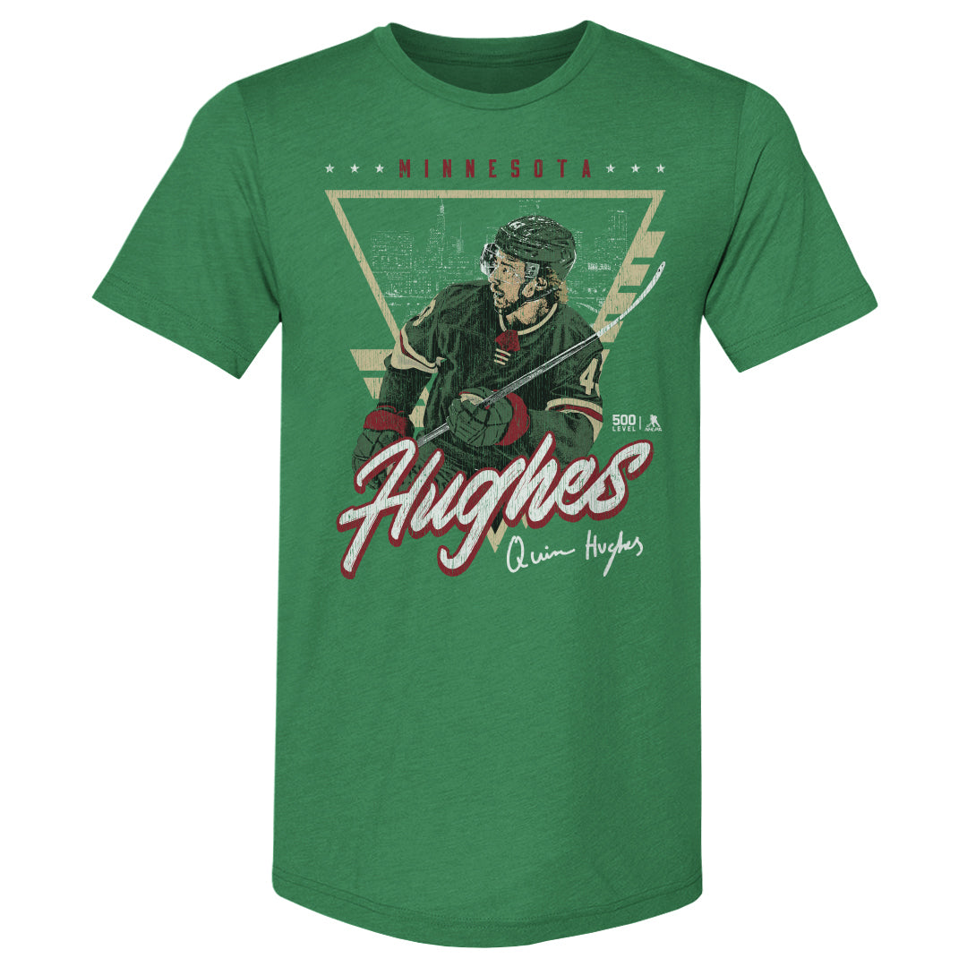 Quinn Hughes Men's Premium T-Shirt | 500 LEVEL