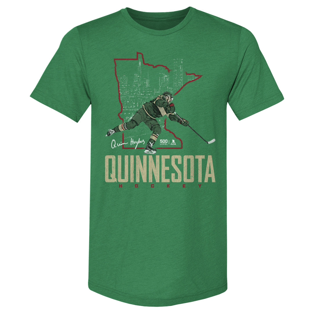 Quinn Hughes Men's Premium T-Shirt | 500 LEVEL
