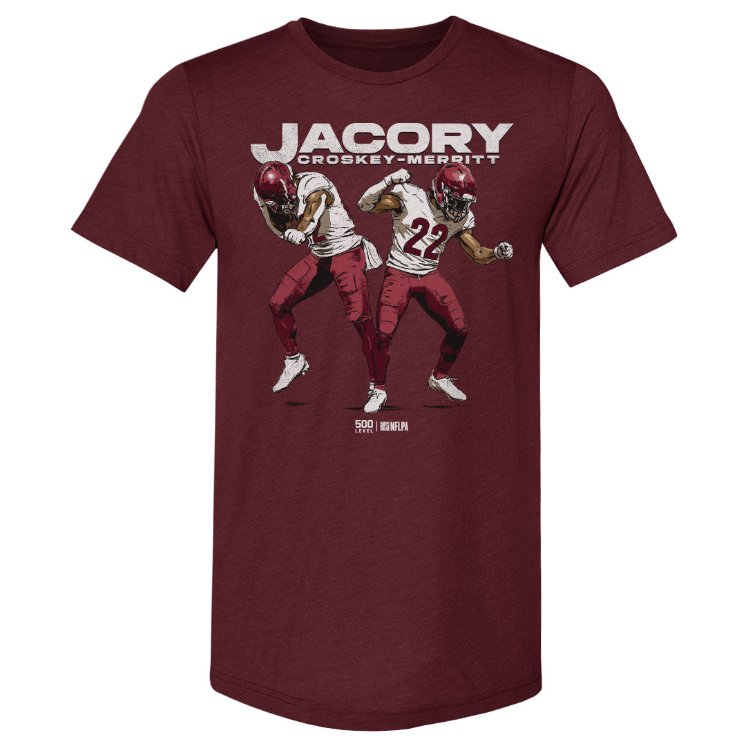 Jacory Croskey-Merritt Men's Premium T-Shirt | 500 LEVEL