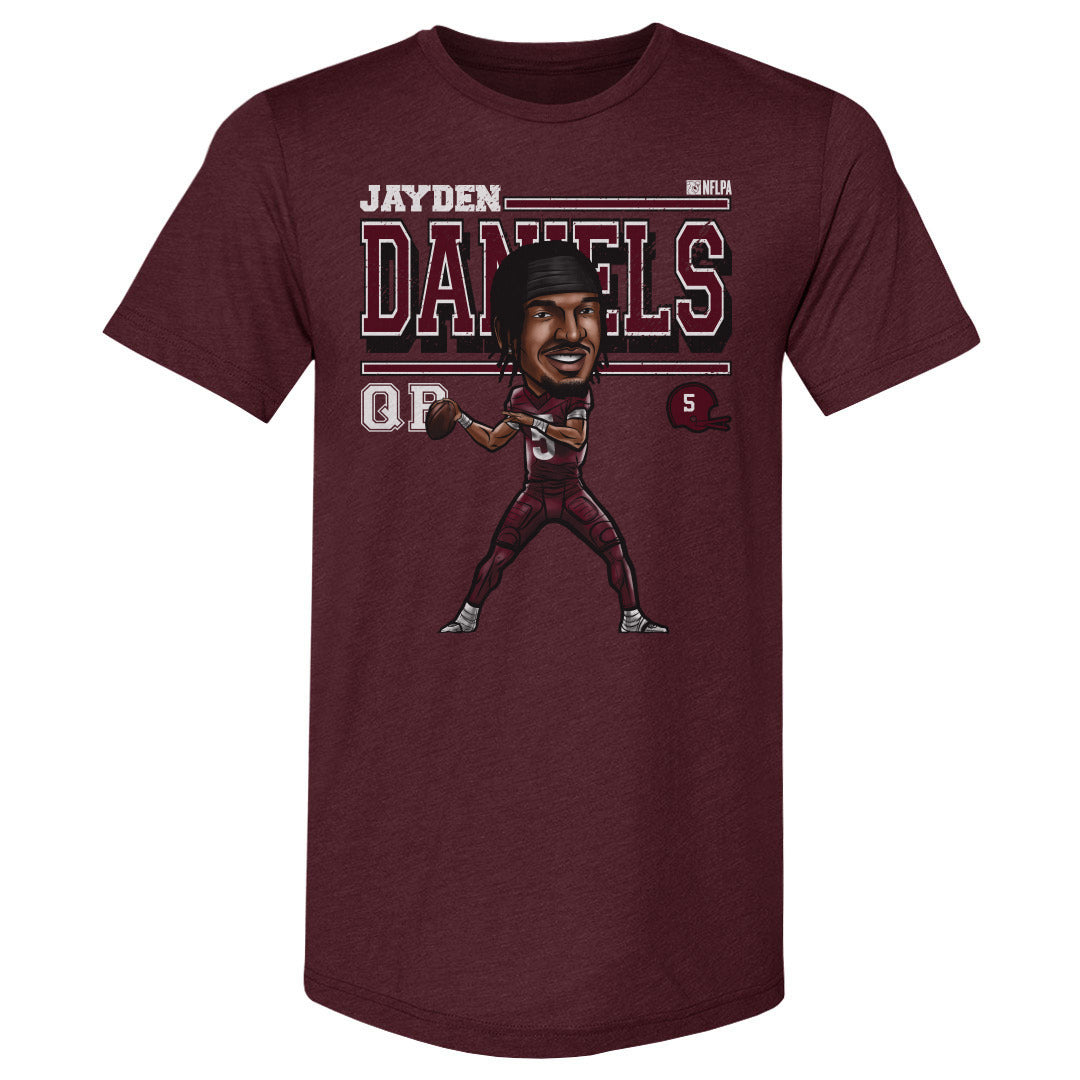 Jayden Daniels Men's Premium T-Shirt | 500 LEVEL