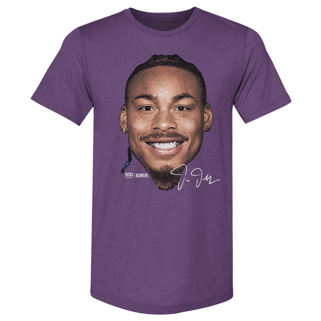 Justin Jefferson Men's Premium T-Shirt | 500 LEVEL