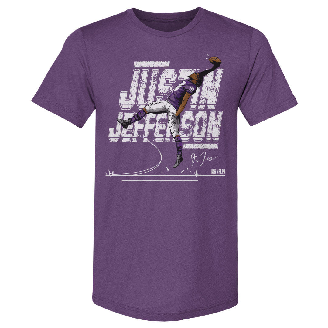 Justin Jefferson Men's Premium T-Shirt | 500 LEVEL