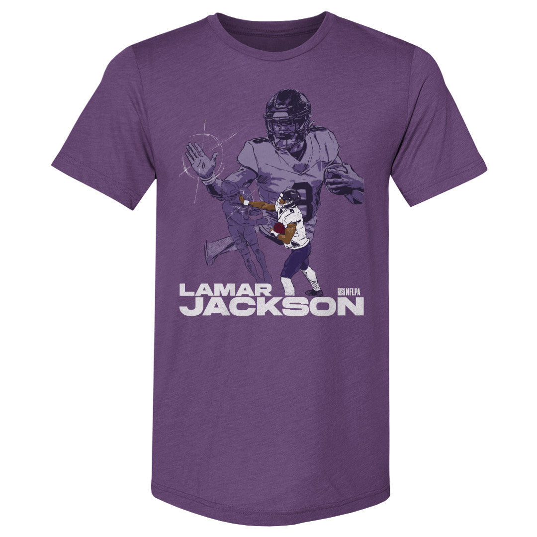 Lamar Jackson Men's Premium T-Shirt | 500 LEVEL
