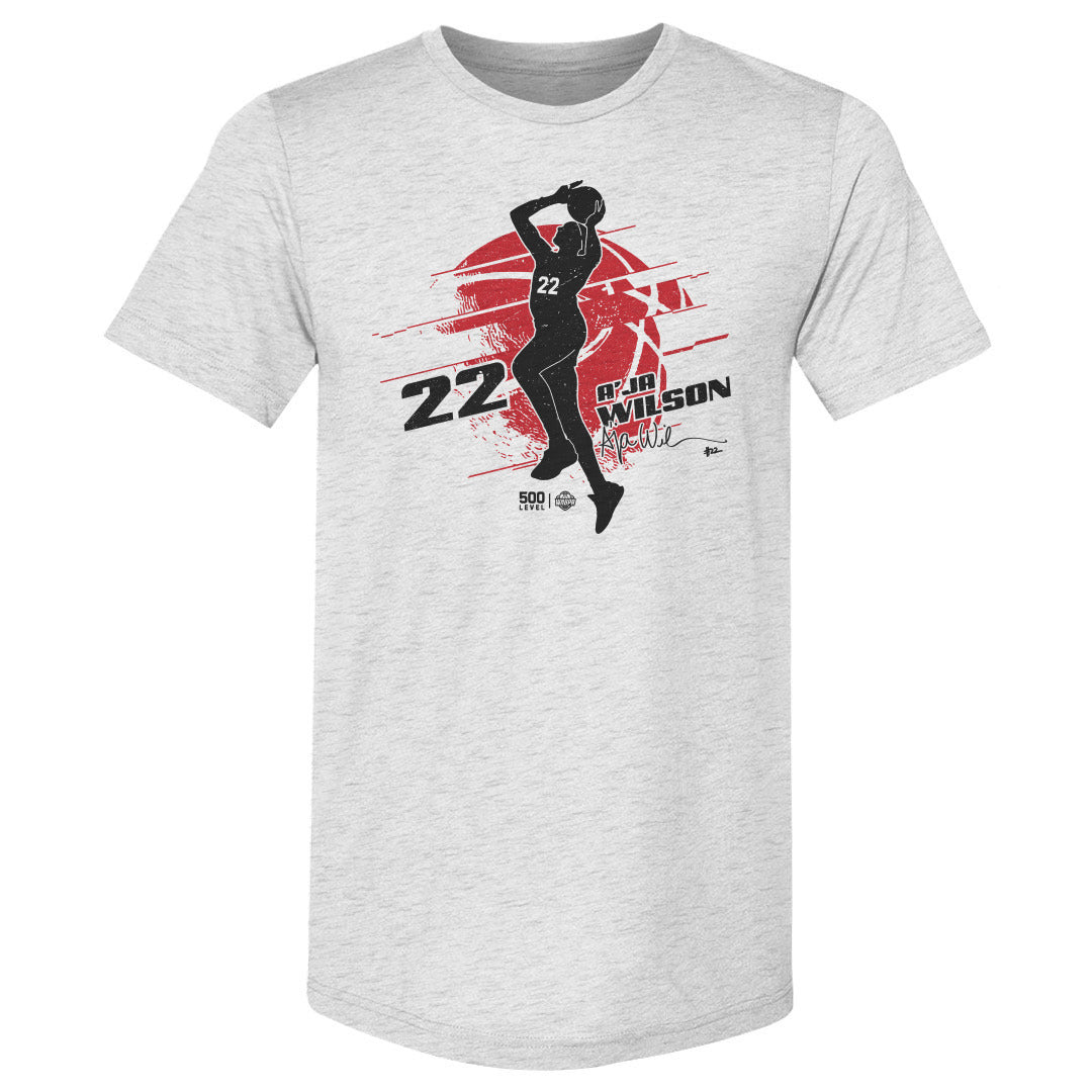A'ja Wilson Men's Premium T-Shirt | 500 LEVEL