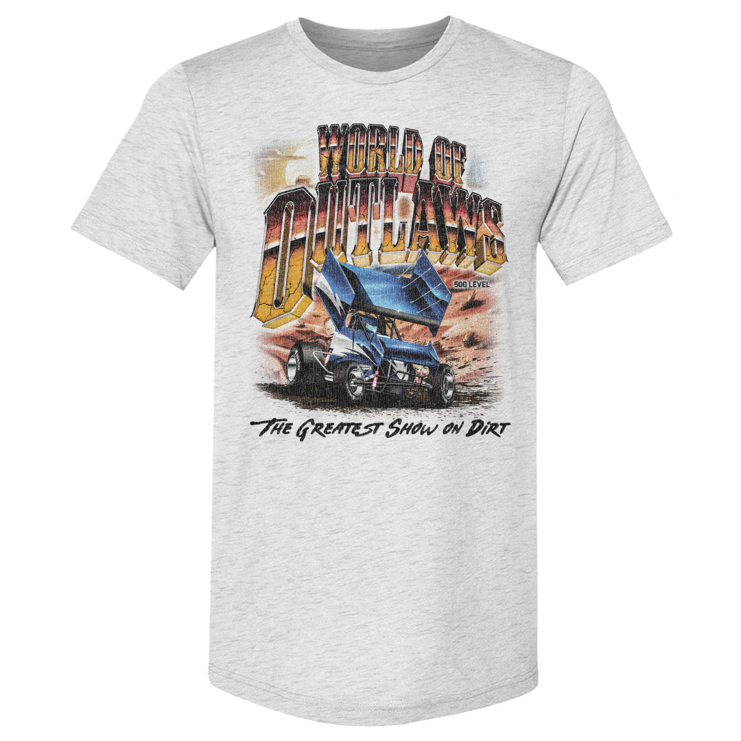 World Of Outlaws Men's Premium T-Shirt | 500 LEVEL