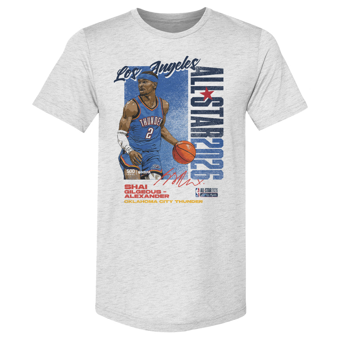 Shai Gilgeous-Alexander Men's Premium T-Shirt | 500 LEVEL