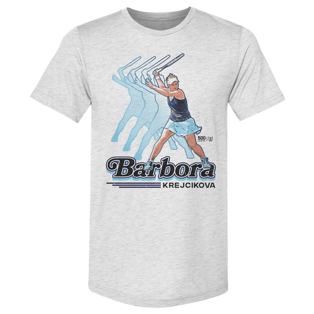 Barbora Krejcikova Men's Premium T-Shirt | 500 LEVEL
