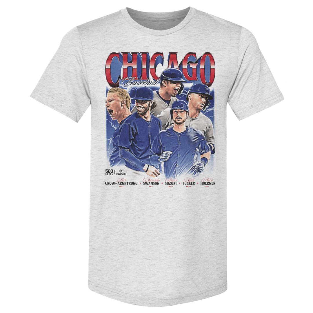 Chicago Men's Premium T-Shirt | 500 LEVEL