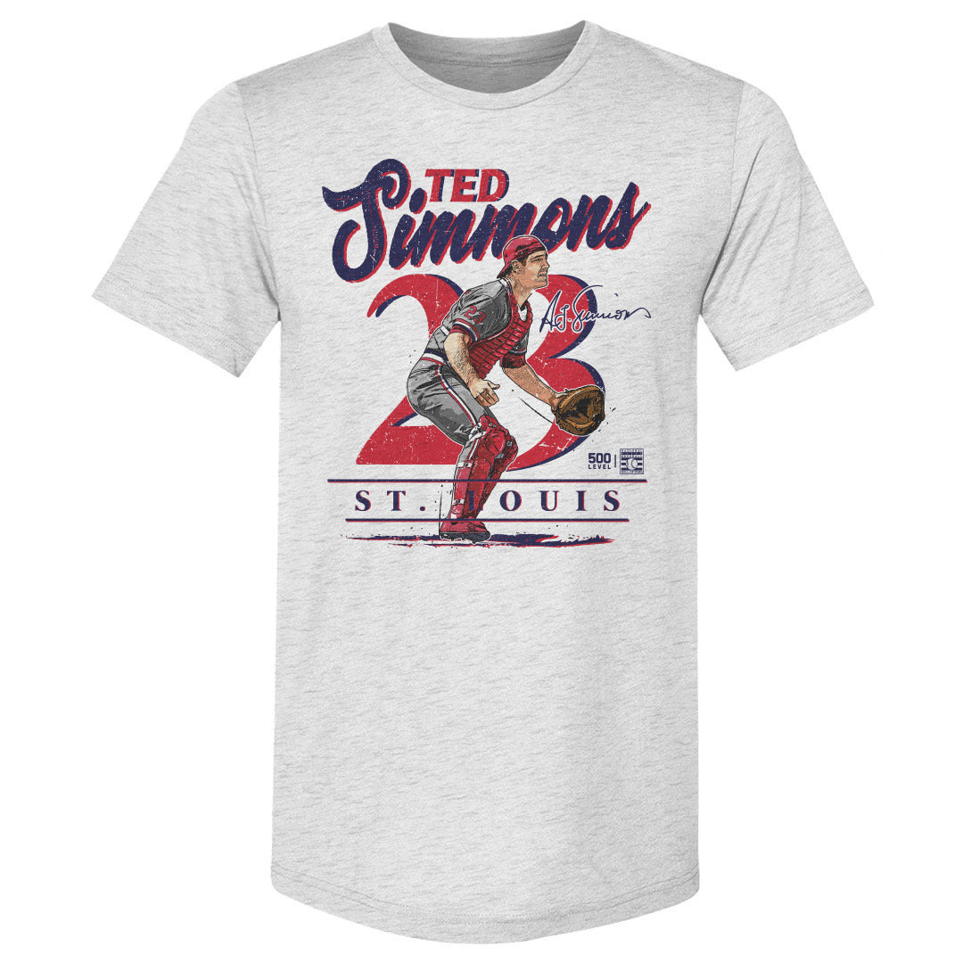 Ted Simmons Men's Premium T-Shirt | 500 LEVEL