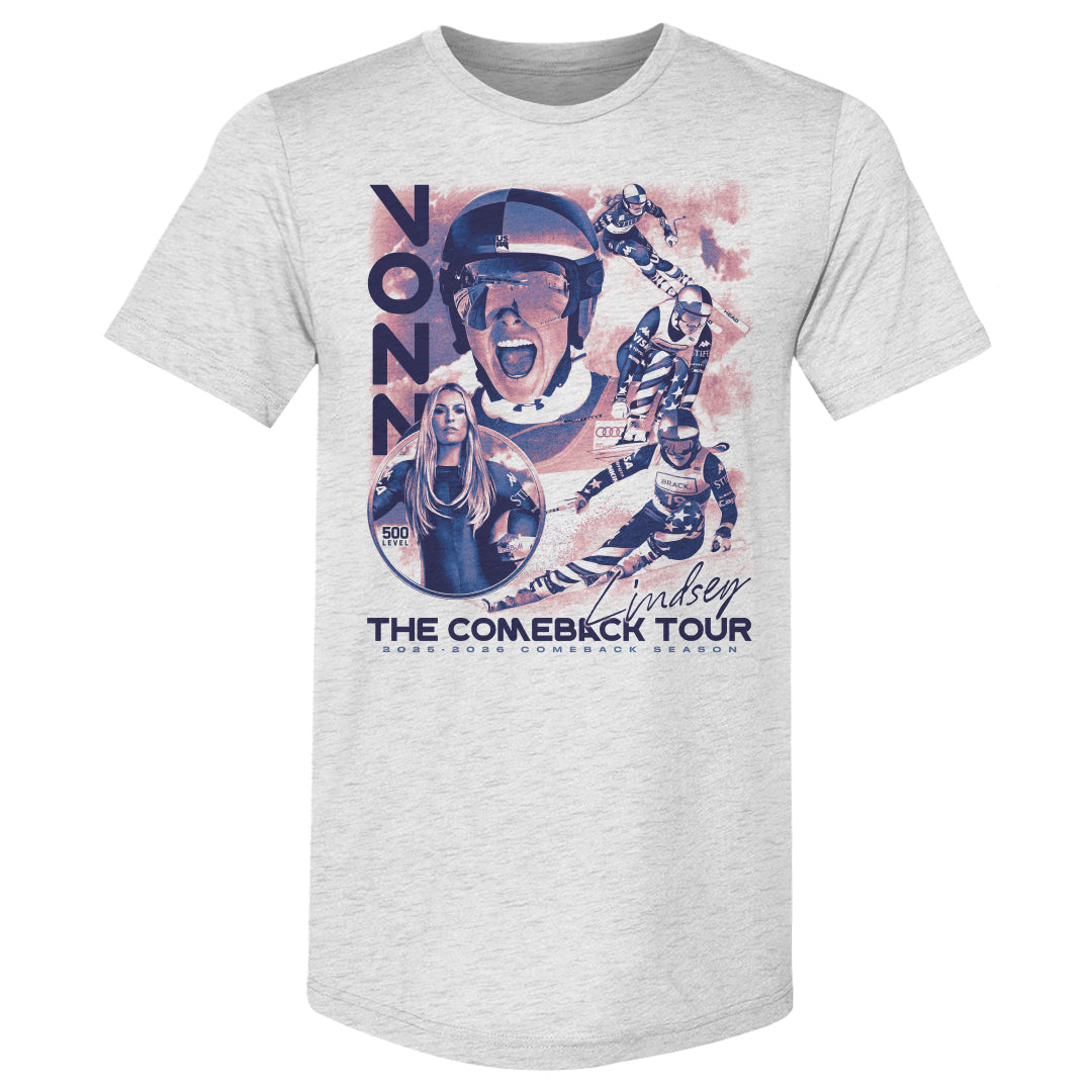 Lindsey Vonn Men's Premium T-Shirt | 500 LEVEL