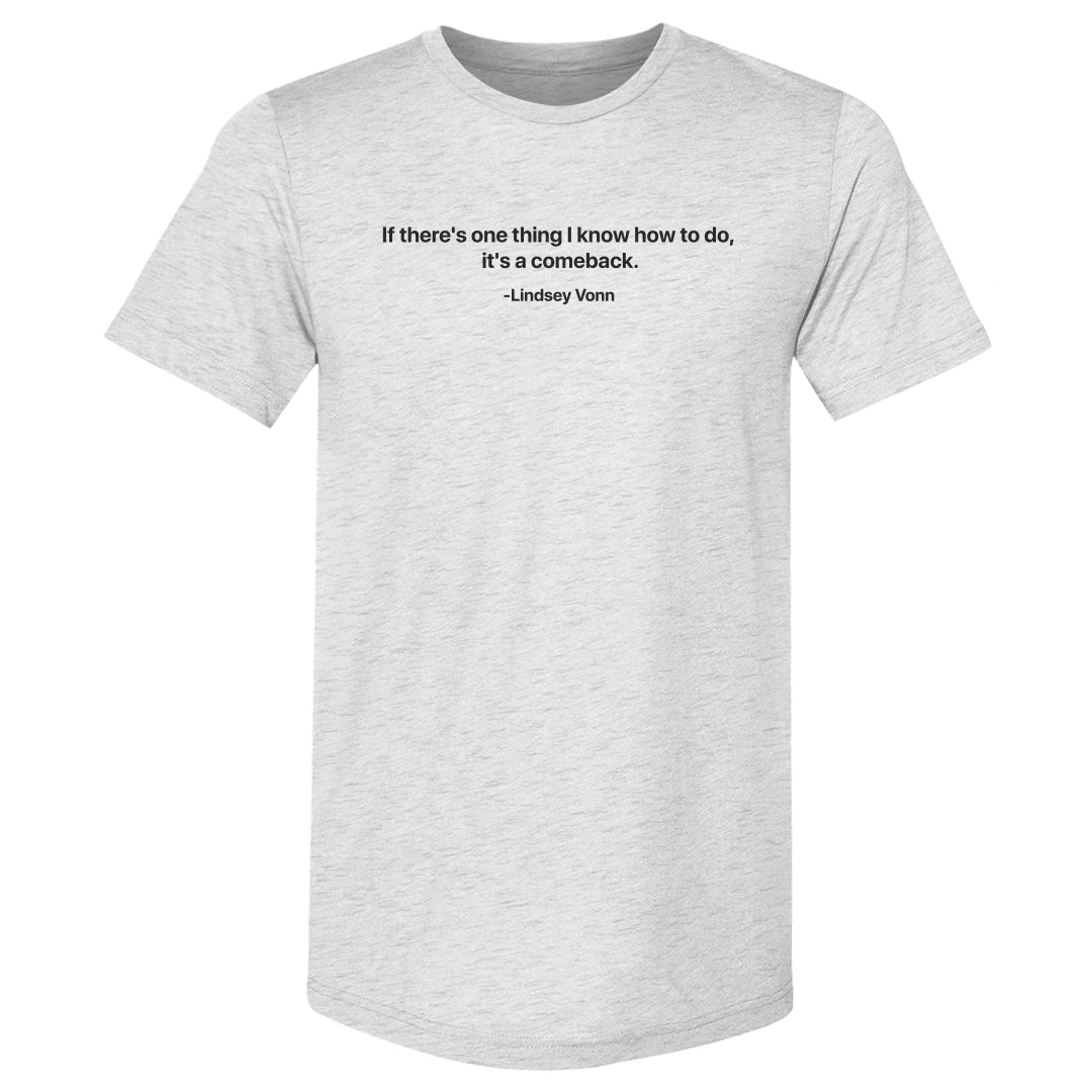 Lindsey Vonn Men's Premium T-Shirt | 500 LEVEL