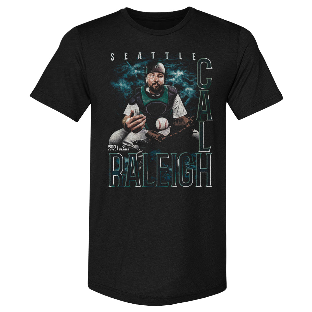 Cal Raleigh Men's Premium T-Shirt | 500 LEVEL