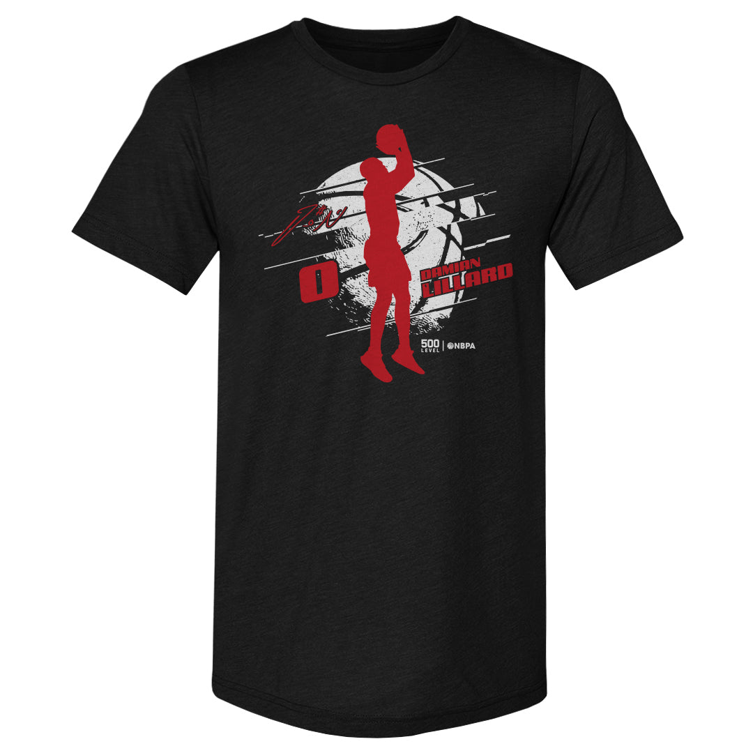 Damian Lillard Men's Premium T-Shirt | 500 LEVEL