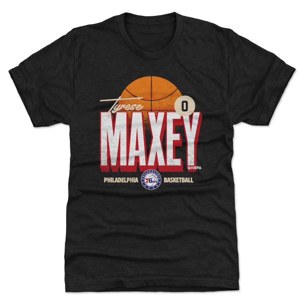 Tyrese Maxey Men's Premium T-Shirt | 500 LEVEL