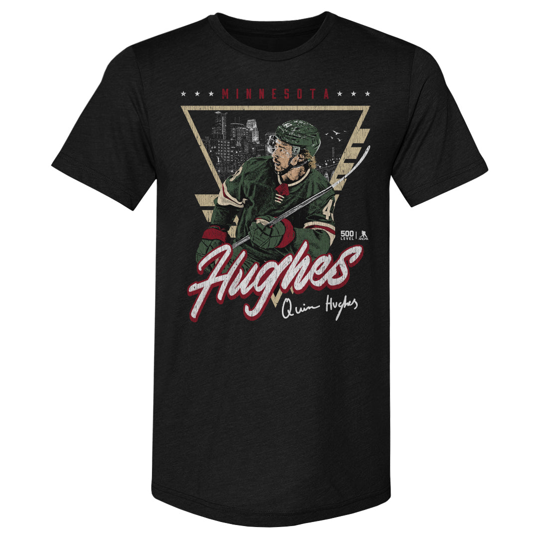 Quinn Hughes Men's Premium T-Shirt | 500 LEVEL